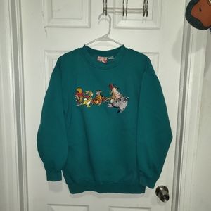 Vintage Winnie the Pooh & friends sweatshirt